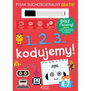 1...2...3... kodujemy! Książka z pisakiem..