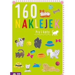 160 naklejek. Psy i koty