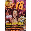 275 Karnet JCX na 18 urodziny dla dziewzyny z...