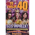 279 Karnet JCX na 40 urodziny dla kobiety z grą...