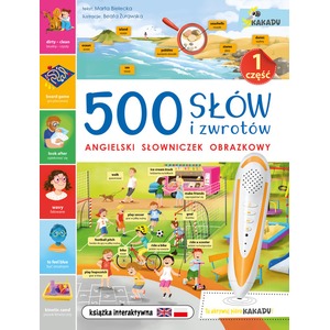500 słów i zwrotów. Angielski słowniczek obrazkowy