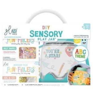 ABC Zestaw sensoryczny DIY świecący słoik