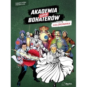 Akademia Superbohaterów. Kolorowanka