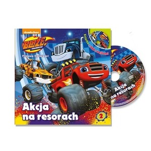 Akcja na resorach blaze i megamaszyny + dvd