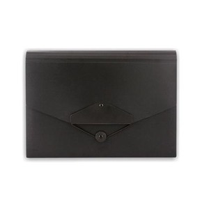 Aktówka 12 przegródek PP-4304 czarna