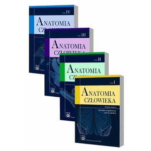 Anatomia człowieka podręcznik dla studentów. Tomy 1-4