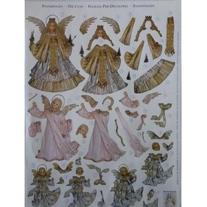 Arkusz do techniki 3D sztancowany 29,7x 21cm