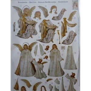 Arkusz do techniki 3D sztancowany 29,7x21cm