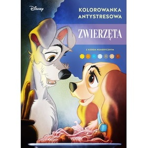 Art therapy.Kolorowanka antystresowa. Zwierzęta. Disney