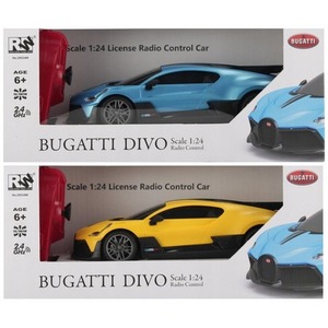 Auto osobowe zdalnie sterowane R/C FF Bugatti 1szt.mix