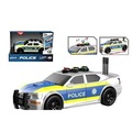 Auto policja ze światłem i dźwiękiem