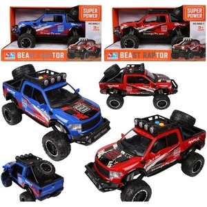 Auto terenowe na baterie ze światłem i dźwiekiem