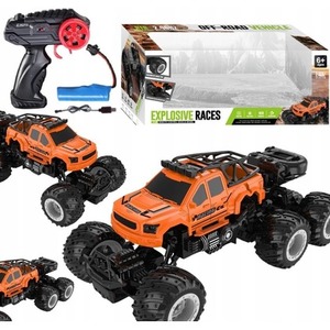 Auto terenowe zdalnie sterowane 6 kółek MIX