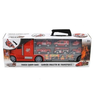 Auto transporter straży pożarnej z 6 autami