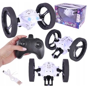 Auto zdalnie sterowane LED obrót 360