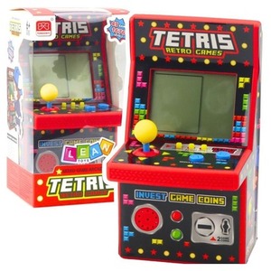Automat do gry tetris retro czerwony