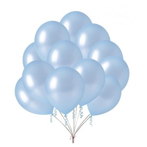 Balon Błękitny Metalizowany 30cm 5szt