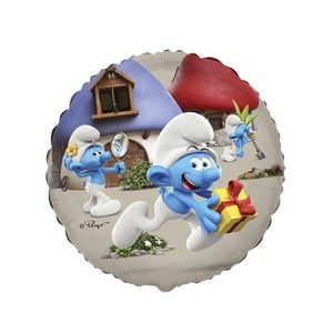 Balon foliowy 46cm Smerfy