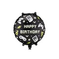 Balon foliowy pastylka Happy Birthday 35x35cm