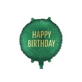 Balon foliowy pastylka Happy Birthday 35x35cm