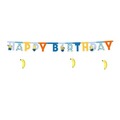 Baner Happy Birthday Minionki 50x153cm