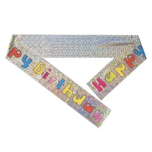 Baner urodzinowy Srebrny