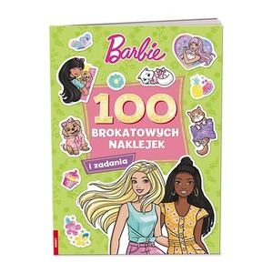 Barbie 100 brokatowych naklejek NB-1101