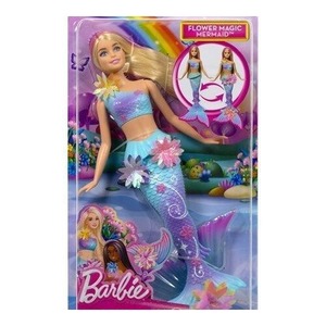 Barbie Syrenka Rozkwitające kwiaty