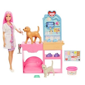 Barbie U weterynarza Gips dla zwierzaczków Zestaw