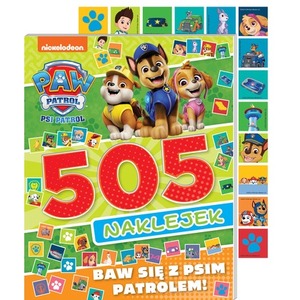 Baw się z Psim Patrolem. Psi Patrol. 505 naklejek
