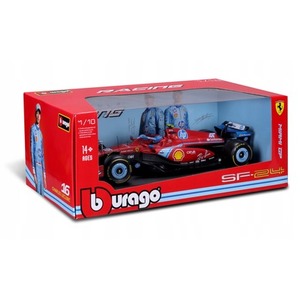 Bburago Model 1:18 Ferrari formuła SF24 GP Miami 2024 Carlos Sainz