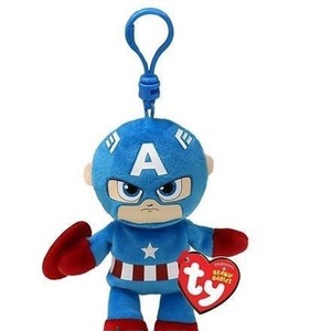Beanie Babies Marvel - Capitan America 8,5 cm