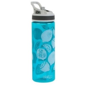 Bidon ze słomką niebieski STRIGO