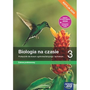 Biologia LO 3 Biologia na czasie Podr ZP 2024