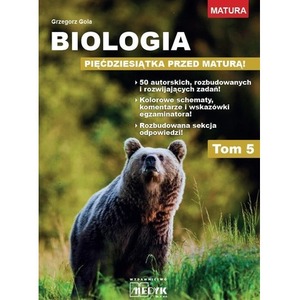 Biologia - pięćdziesiątka przed maturą T.5