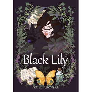 Black Lily (ilustrowane brzegi)