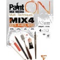Blok A3 białych papierów mix4 250g 12ark