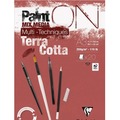 Blok A3 papier w kolorze terakoty 250g 20ark