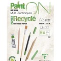 Blok A3 papier z recyklingu 250g 30ark