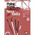 Blok A4 papier w kolorze terakoty 250g 20ark