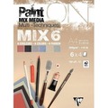 Blok A4 papierów mix6 250g 24ark