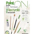 Blok A5 papier z recyklingu 250g 30ark