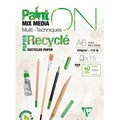 Blok A6 papier z recyklingu 250g 15ark