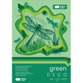 Blok Hobby Deco Green A4 170g.20ark. 5 kolorów Happy Color