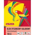 Blok rysunkowy A4/10K kolorowy 80g (20szt) HERLITZ