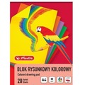 Blok rysunkowy A4/20K kolorowy (20szt) HERLITZ