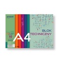 Blok techniczny A4 Premium kolor 250g 10 arkuszy
