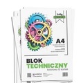 Blok techniczny A4/10K kolor premium 240g (10szt)