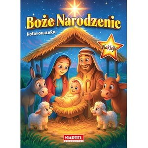Boże Narodzenie Szopka z naklejkami