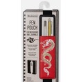 Bookaroo Pen Pouch uchwyt na długopis Wojow. smok